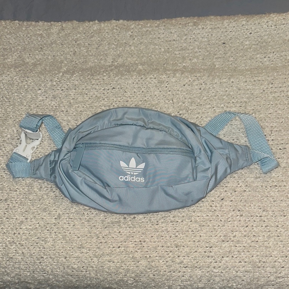 Adidas Light Blue Waist Bag